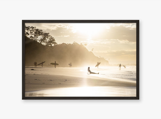 Wategos Silhouettes - Sunset