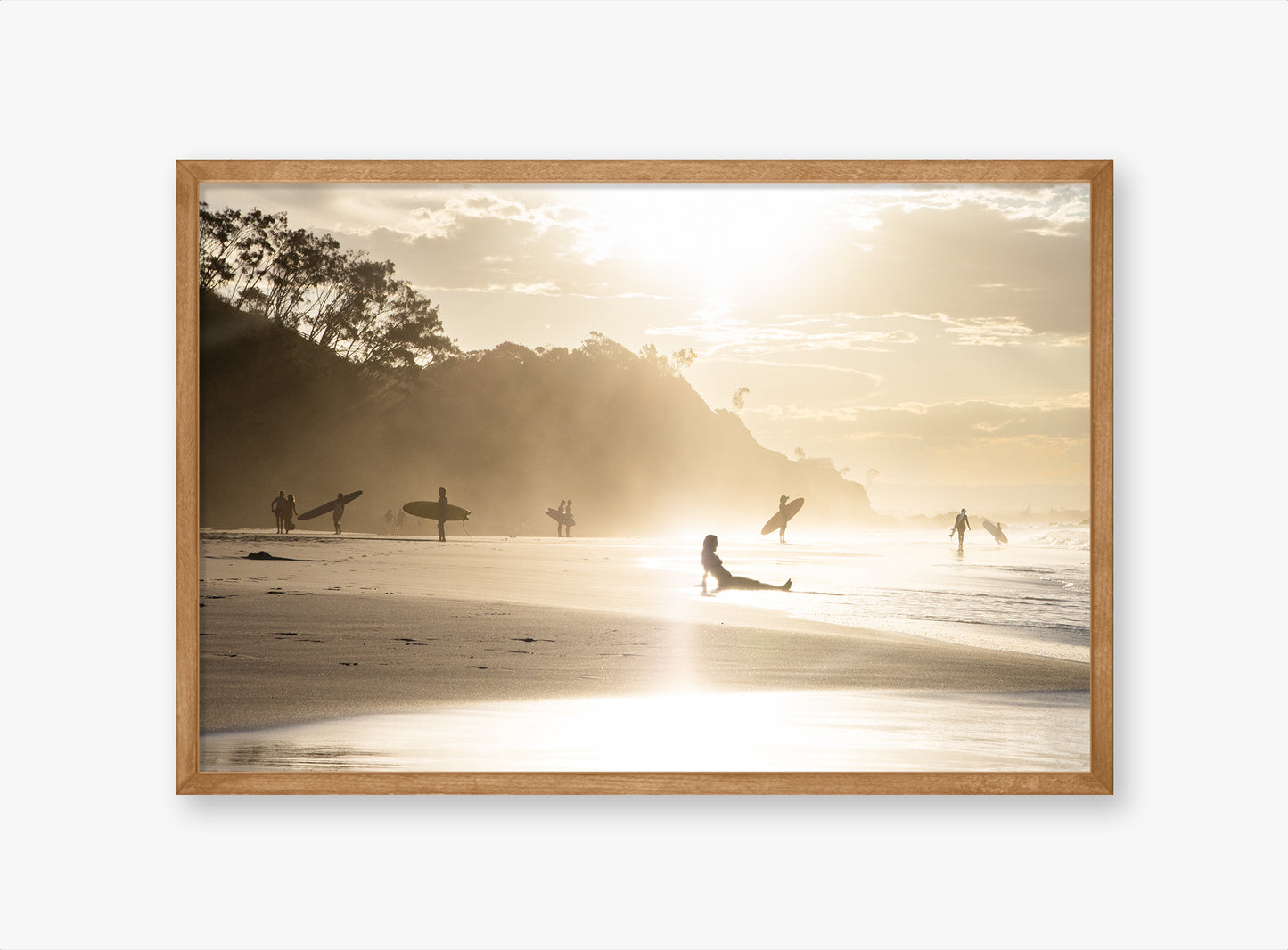 Wategos Silhouettes - Sunset